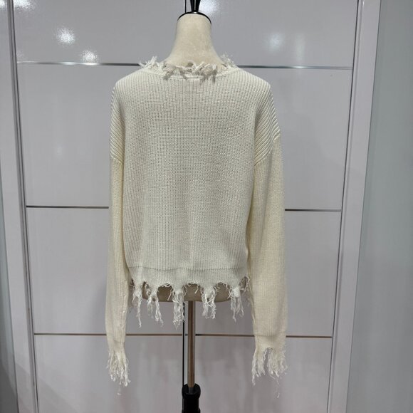 Steele Cream Montreux Sweater NWT, Size M - Picture 4 of 17